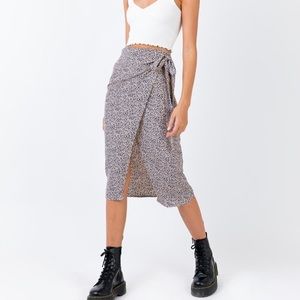 Midi Wrap Skirt
